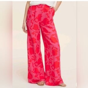 KATE SPADE X TARGET rose high-rise linen trousers